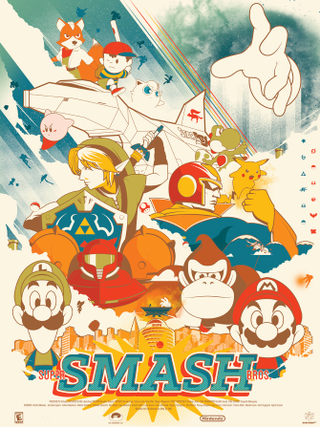 Illustration for article titled 10/27/2014: Prepare For Super Smash Bros. With This Poster
